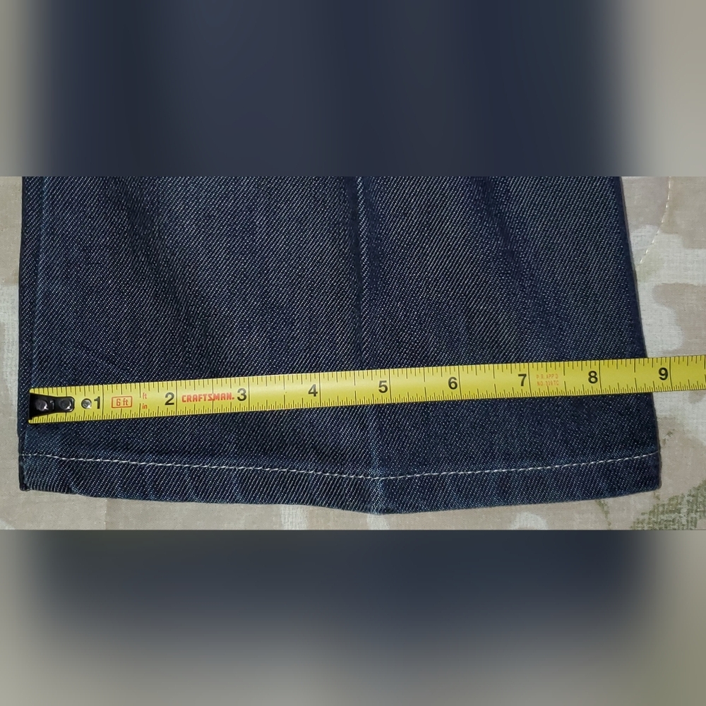 Jones New York Signature Stretch Blue Jeans, Size 8 - Picture 7 of 8